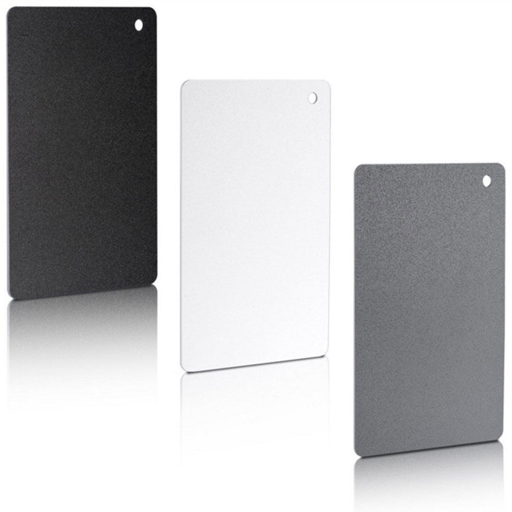 Photography Lighting Meter - 2Sets Photography Light Meter Cards White