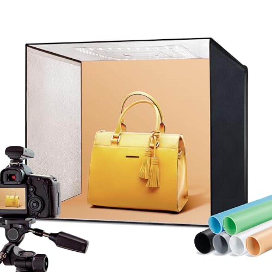 Photography Lighting Box - RALENO Photo Studio Light Box 20''x20''