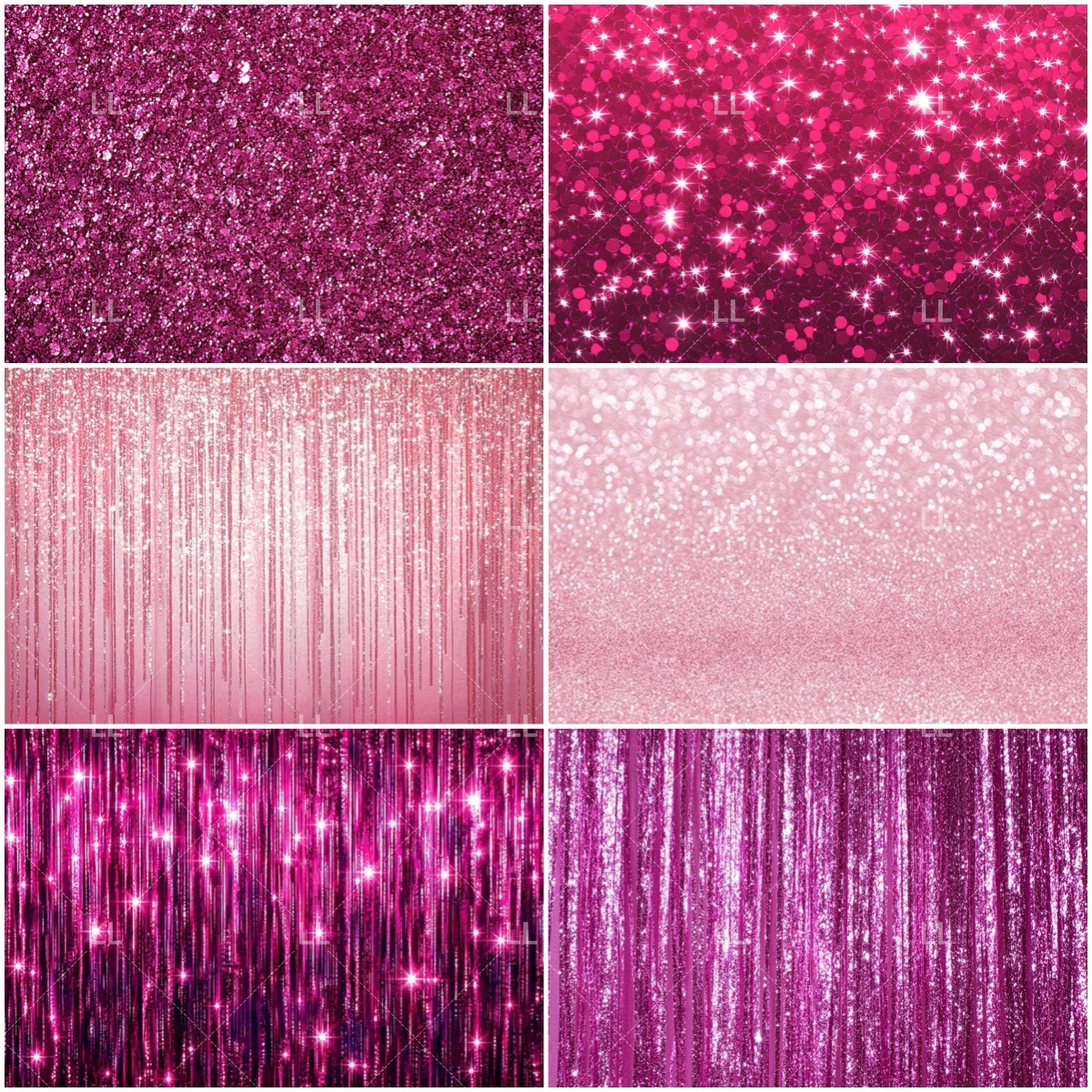 Photography Lighting And Background - Pink Shimmer Wall Glitters Sequin Dreamy