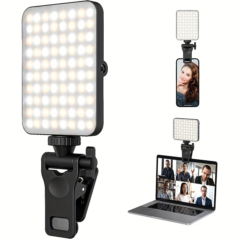 Photography Lighting Devices - 1pc Rechargeable Magnetic LED Selfie Light,3