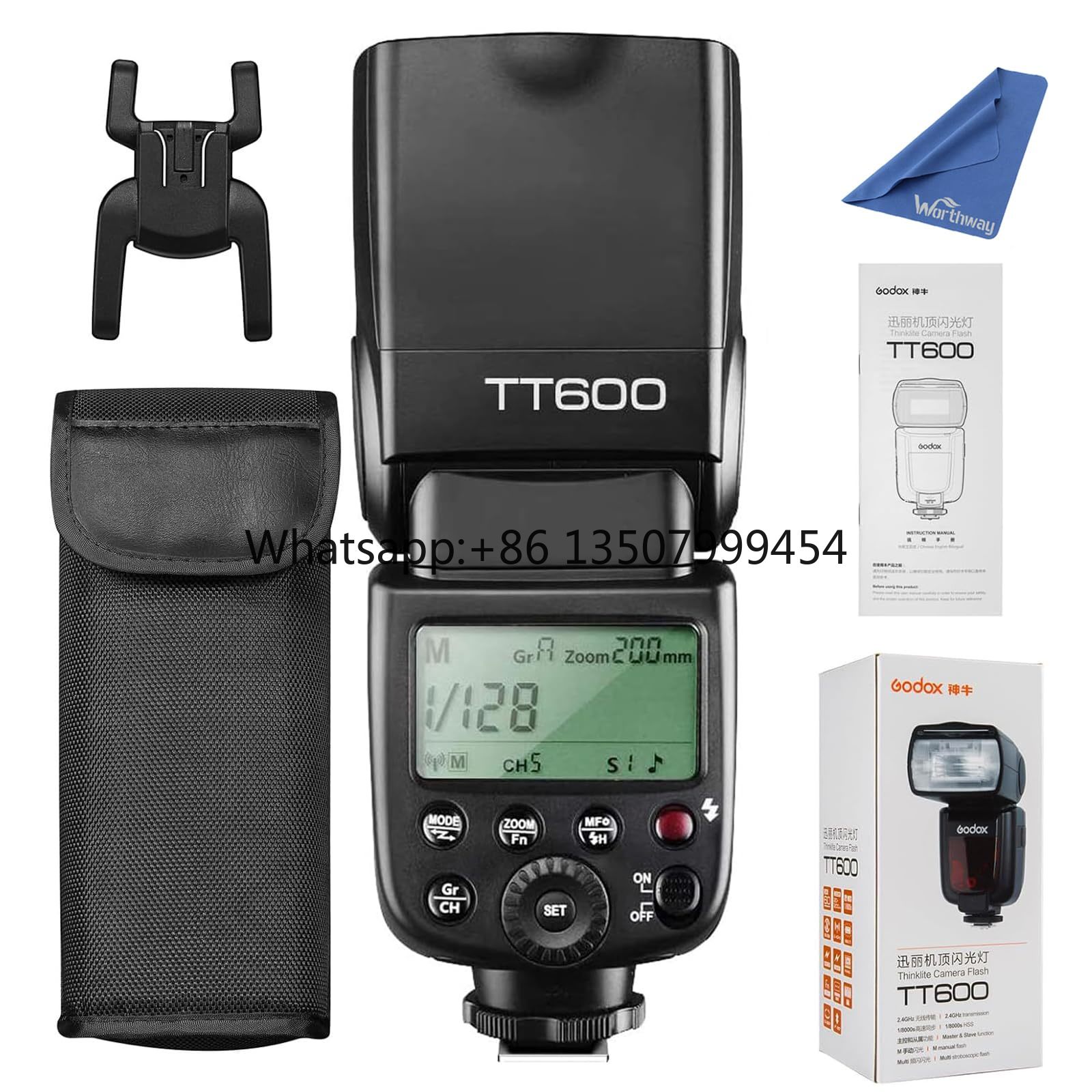 Photography Lighting Flash - Godox TT600 Flash High Speed Camera