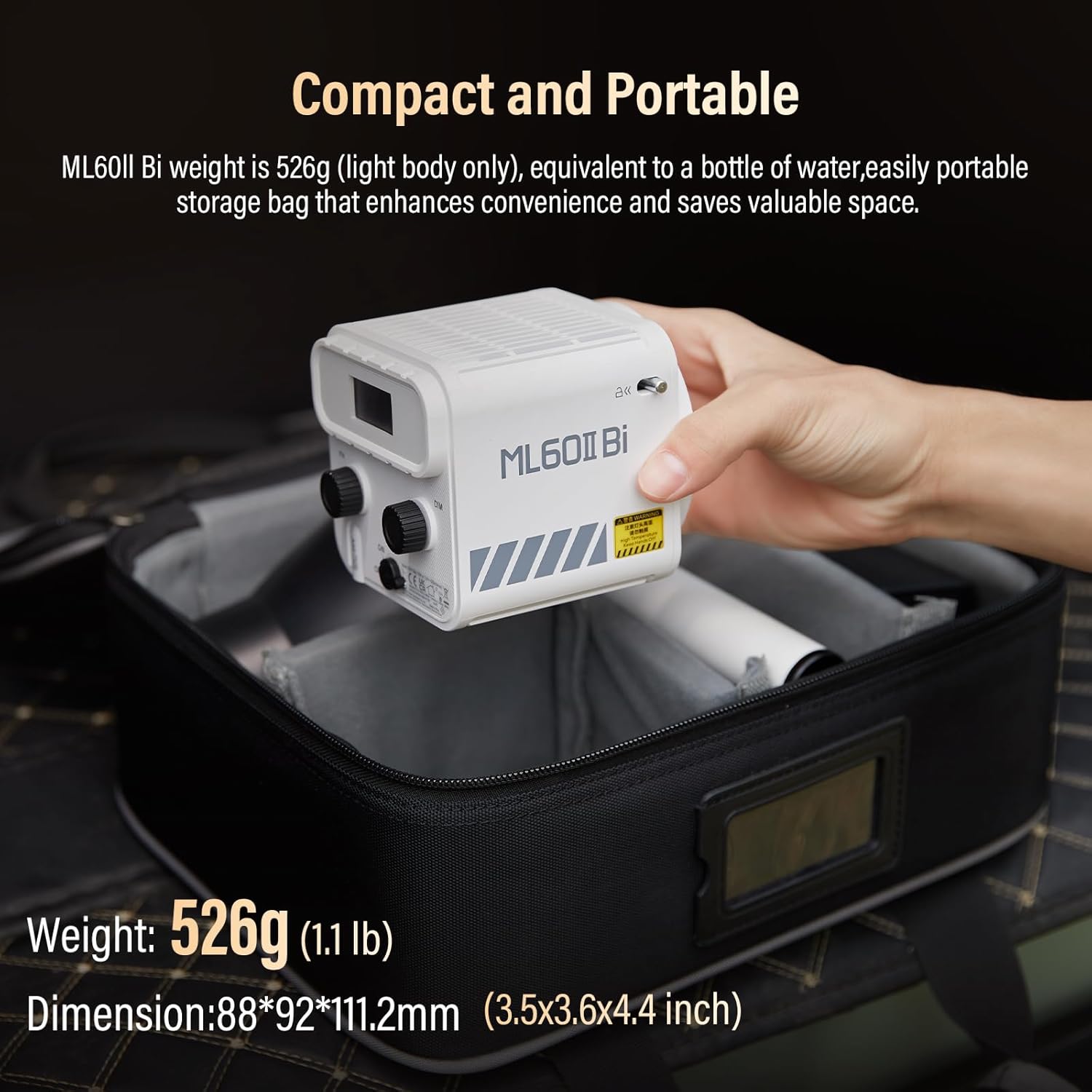 Godox ML60II Bi 70W 2800K to 6 - Photography Lighting Godox recensie en prijs