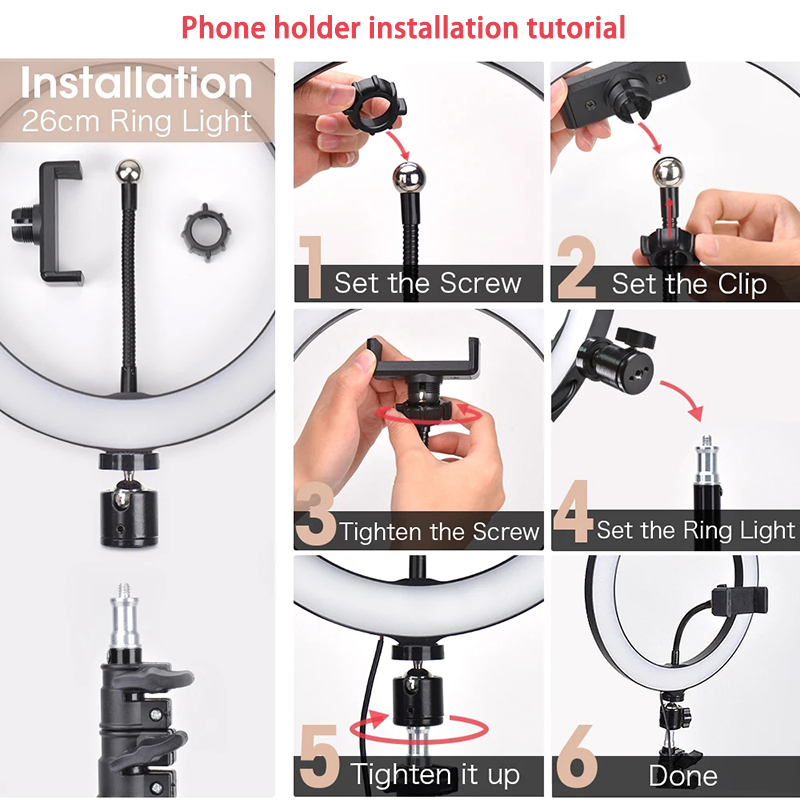 16/26/33cm Selfie Ring Light P - Photography Lighting Wand recensie en prijs