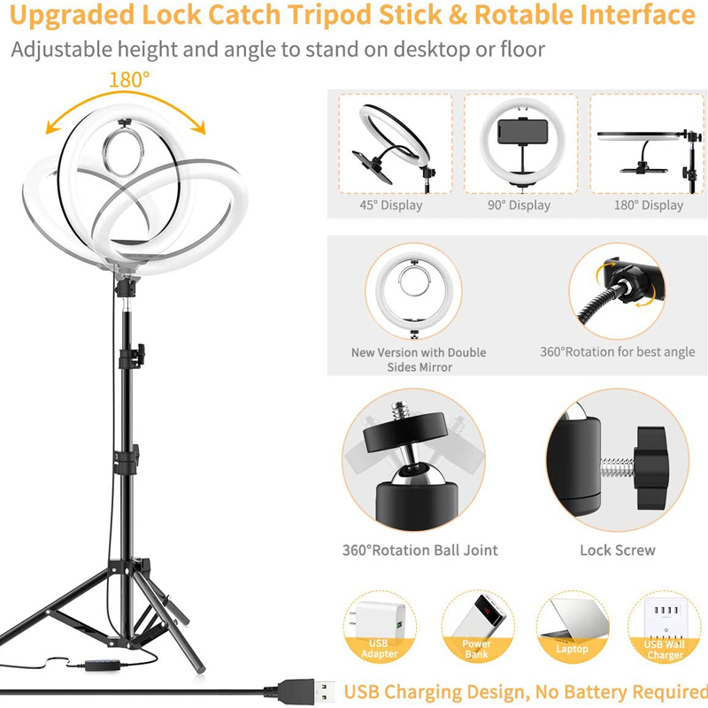 16/26/33cm Selfie Ring Light P - Photography Lighting Wand recensie en prijs