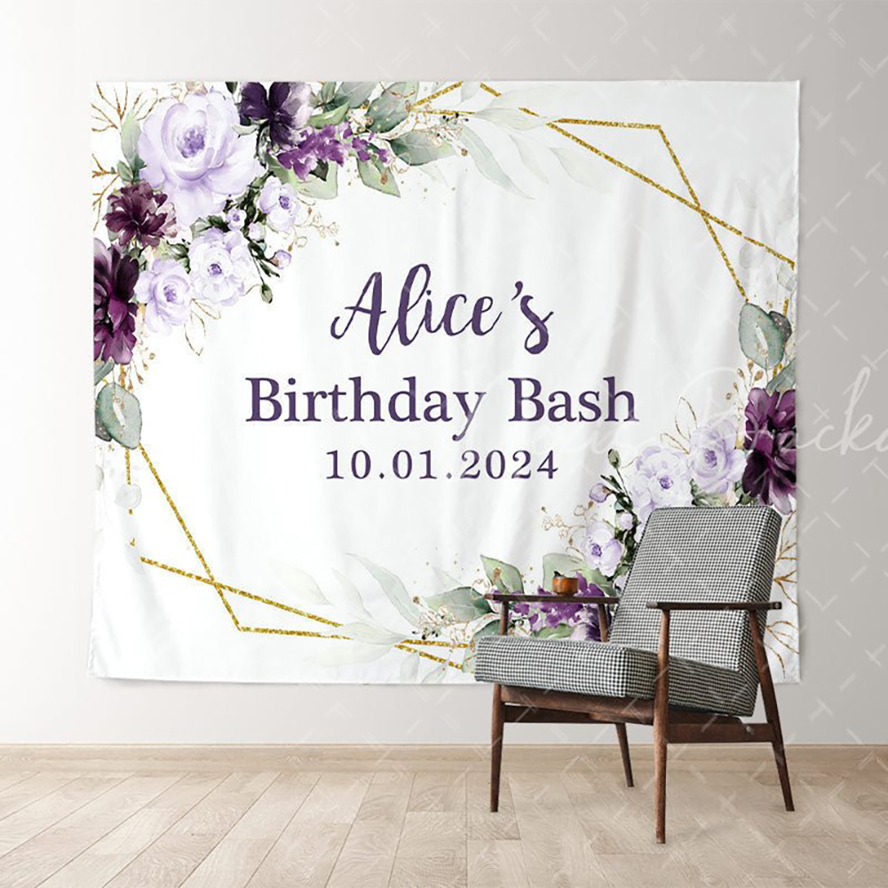 Light Purple Floral White Cust - Photography Lighting Names recensie en prijs