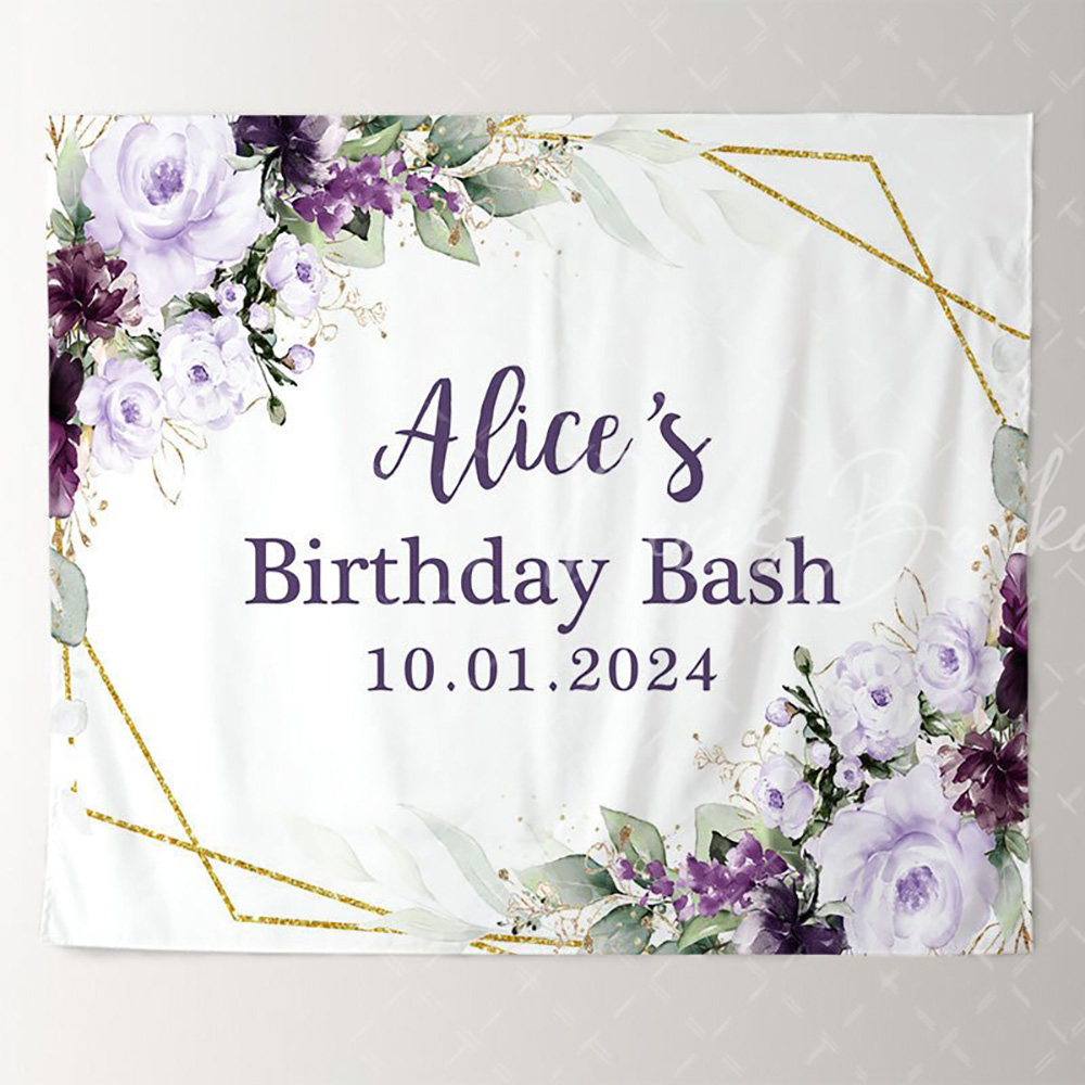 Light Purple Floral White Cust - Photography Lighting Names recensie en prijs