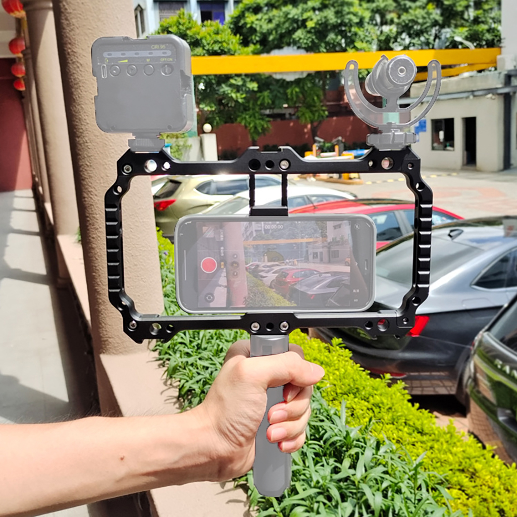 Universal Metal Phone Cage Rig - Photography Lighting Rig recensie en prijs