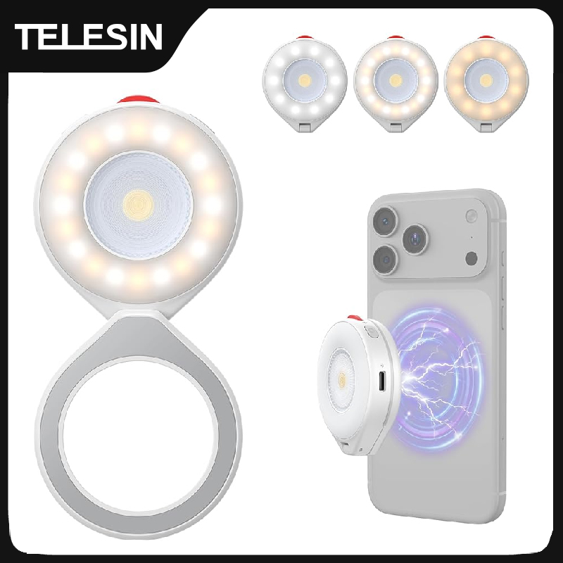 TELESIN Magnetic Flash light S - Photography Lighting Brands recensie en prijs