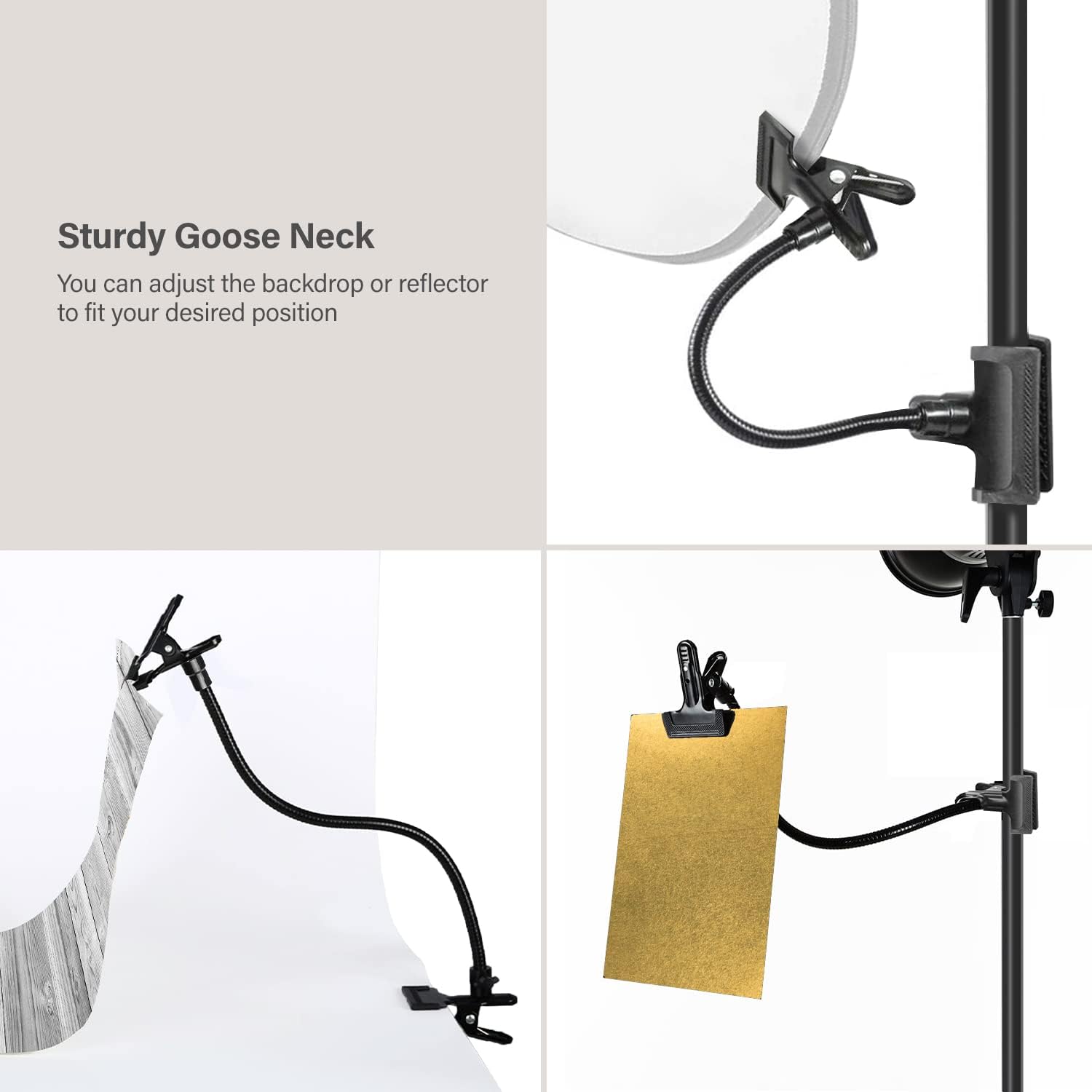 Background Holder Clamp W/ Fle - Reflector Arm Clamp recensie en prijs
