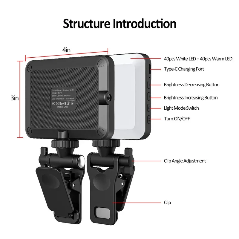 60 LED Fill Light Portable Min - Photography Lighting Brands recensie en prijs
