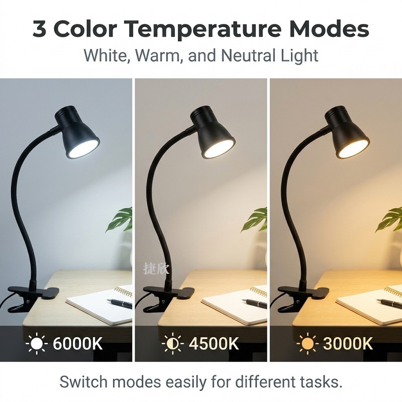 LED clip desk lamp eye protect - Photography Lighting Learning recensie en prijs