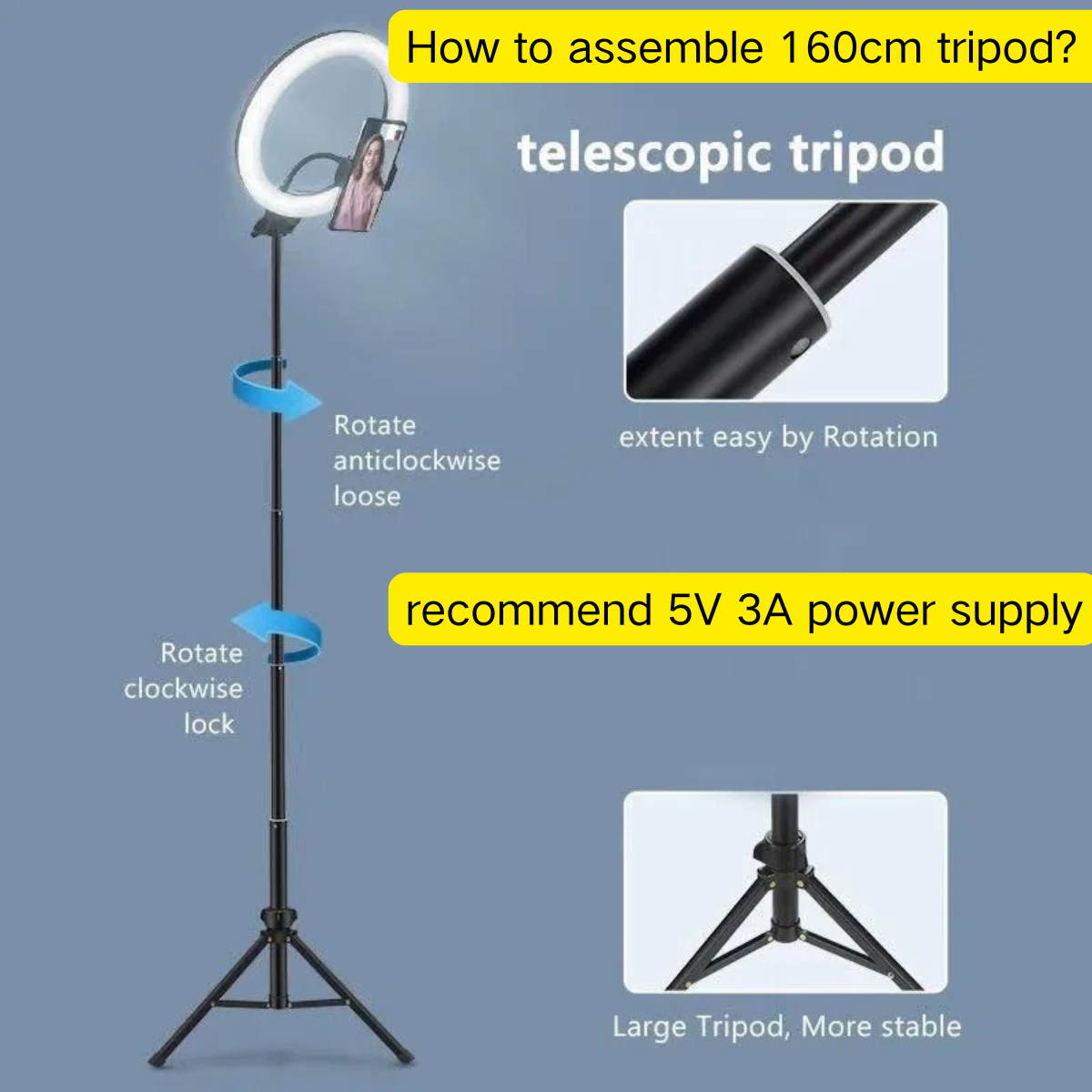 Youtube Shooting Vlog Selfie C - Photography Lighting Wand recensie en prijs