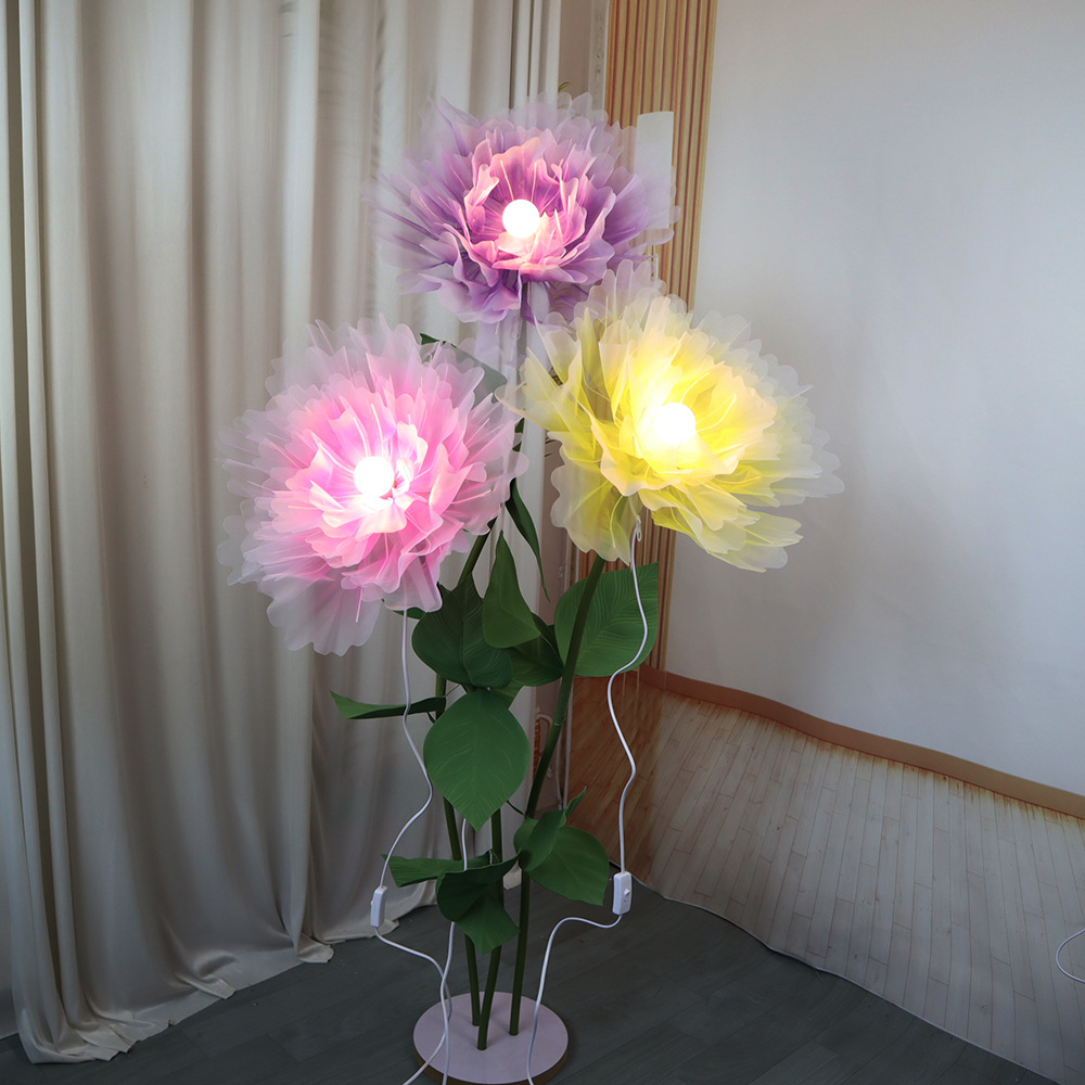 NEW 3D Flower Lights Fabric Ha - Photography Lighting Layout recensie en prijs