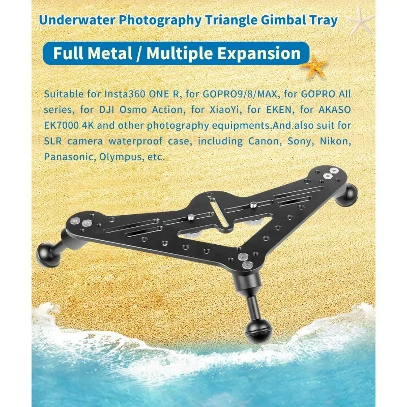 Diving Tray Rig Video Triangul - Photography Lighting Rig recensie en prijs