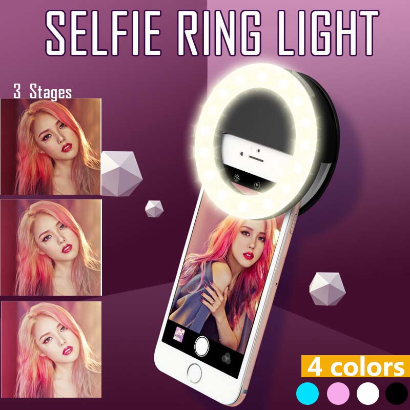 LED Selfie Ring Light 3 Level  - Photography Lighting Flash recensie en prijs