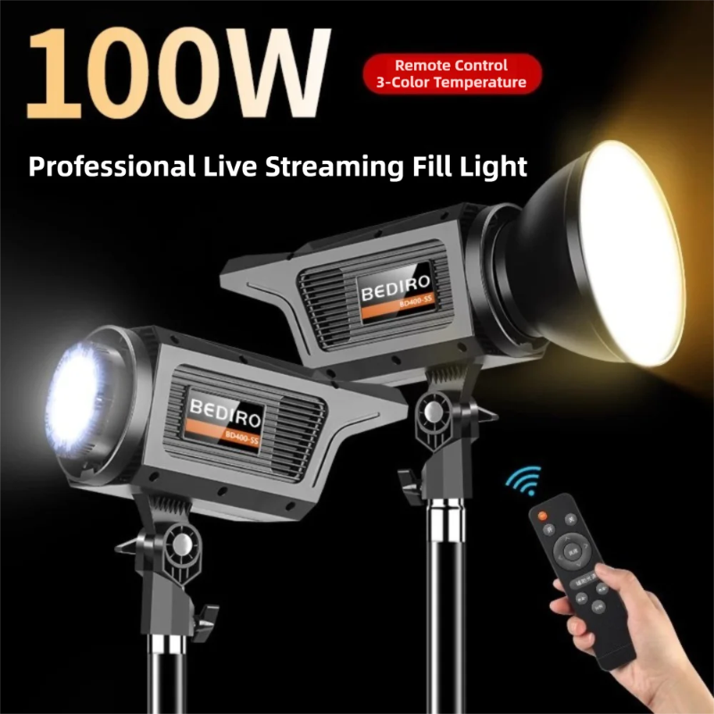 100W Studio Flash Light Bowens - Photography Lighting Angles recensie en prijs