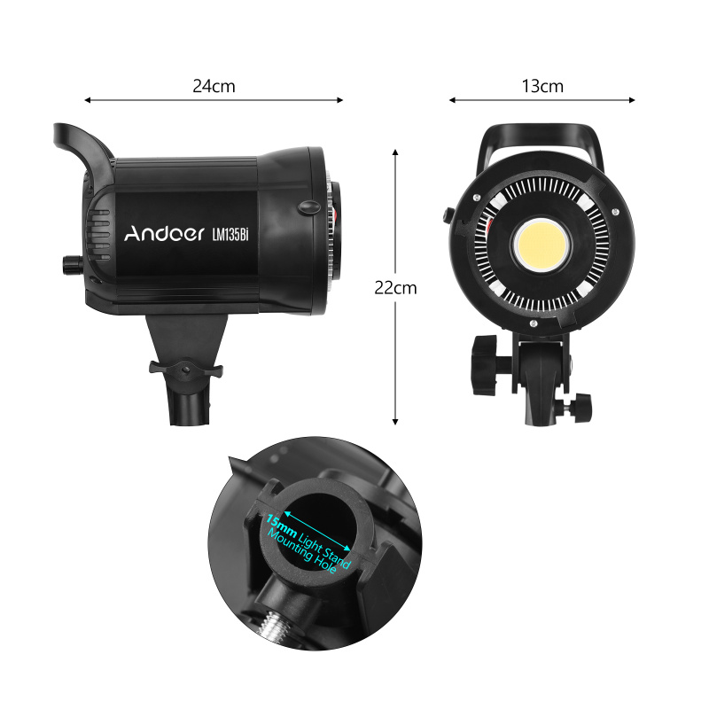 Andoer LM135Bi Portable LED Ph - Photography Lighting Godox recensie en prijs