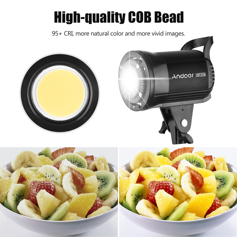 Andoer LM135Bi Portable LED Ph - Photography Lighting Godox recensie en prijs