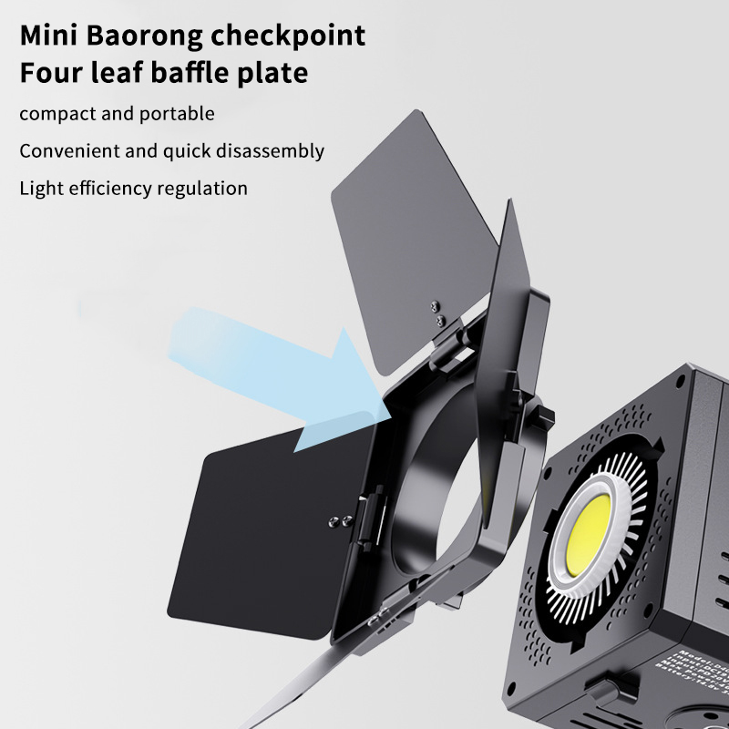 Four-Blade Barndoor for Mini B - Barn Door Modifier recensie en prijs