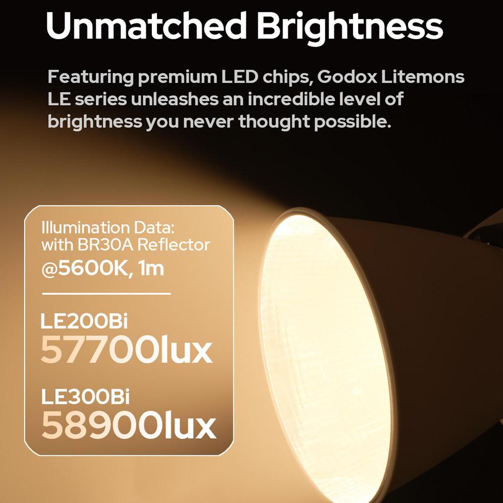 Godox Litemons LE200Bi/LE300Bi - Photography Lighting Godox recensie en prijs