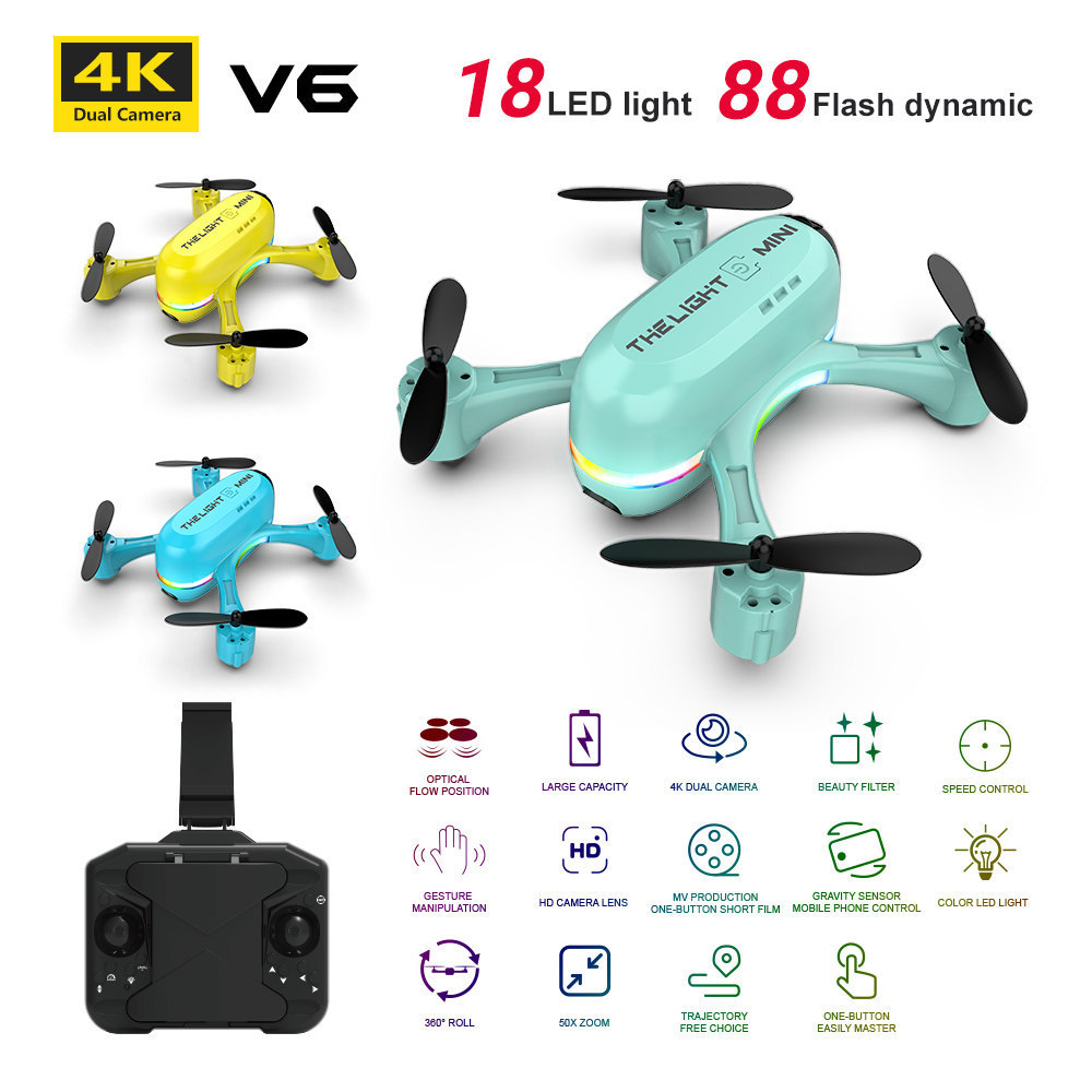 V6 Mini HD Aerial Photography  - Photography Lighting Position recensie en prijs