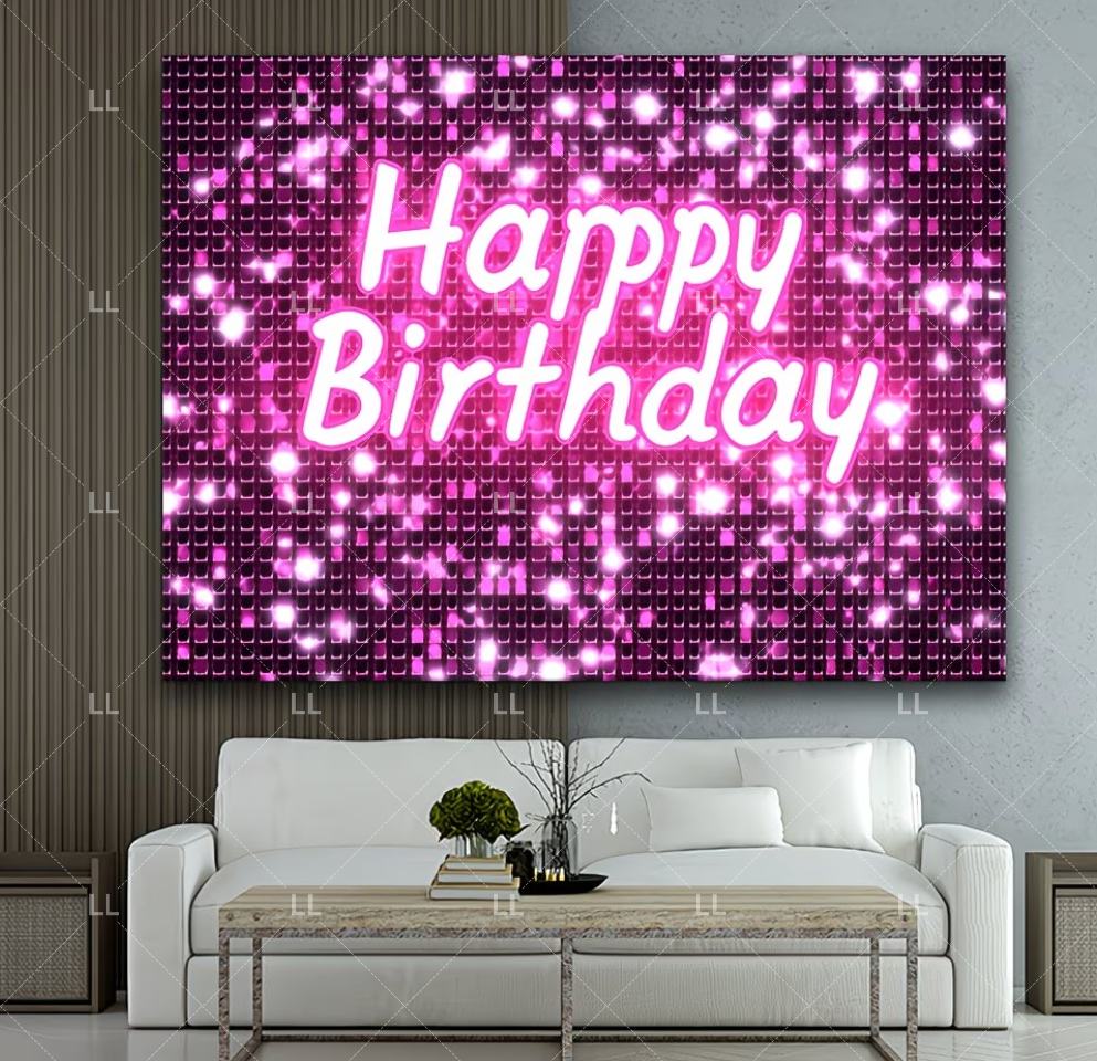 Pink Shimmer Wall Glitters Seq - Photography Lighting And Background recensie en prijs