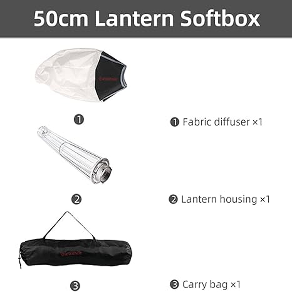 IFOOTAGE 65x65CM Lantern Softb - Barn Door Modifier recensie en prijs