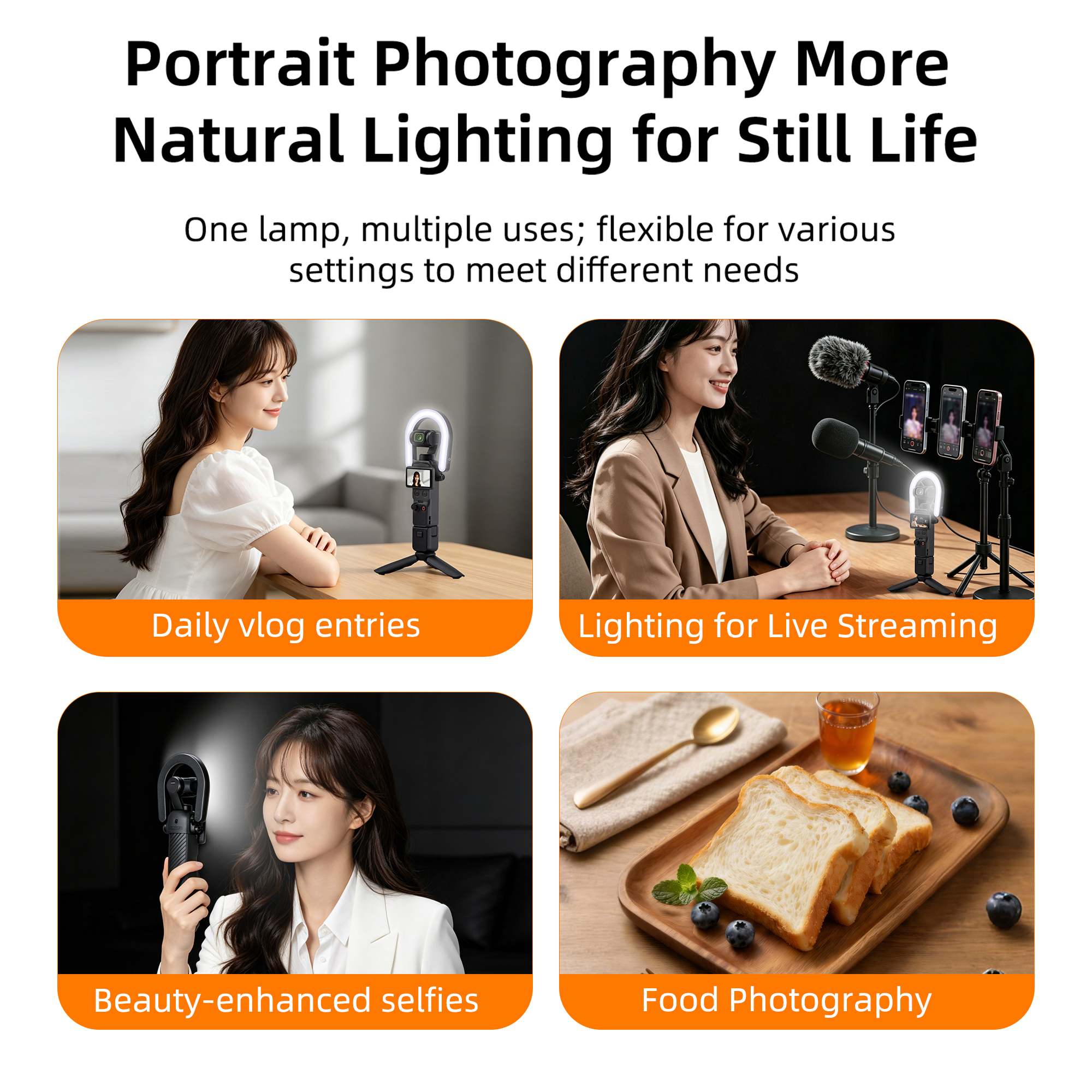 Ring Fill Light for DJI Osmo P - Photography Lighting Angles recensie en prijs