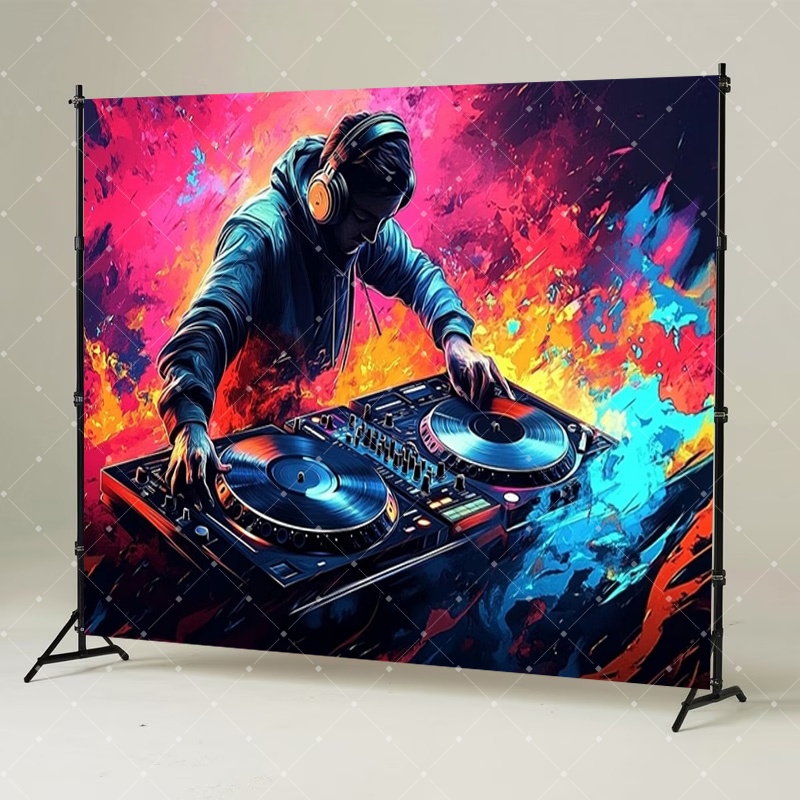 Hip Hop Music DJ Party Decorat - Photography Lighting And Background recensie en prijs