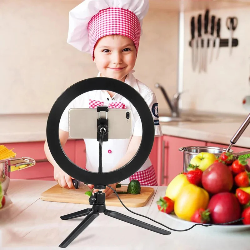 Dimmable26cm LED Ring Light Ki - Photography Lighting Wand recensie en prijs