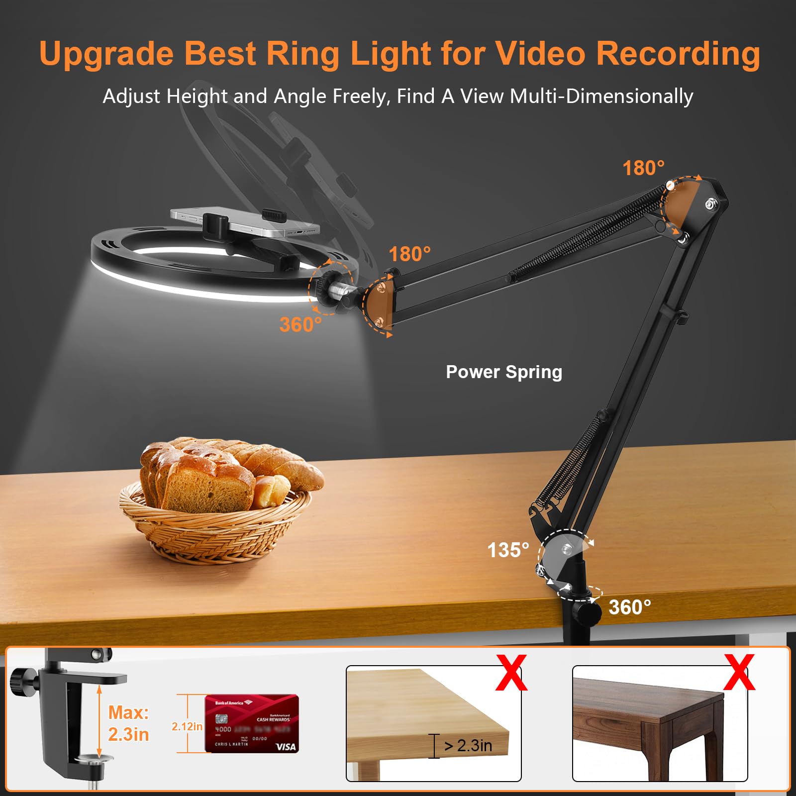 Nice Overhead Tripod With Ring - Photography Lighting Devices recensie en prijs