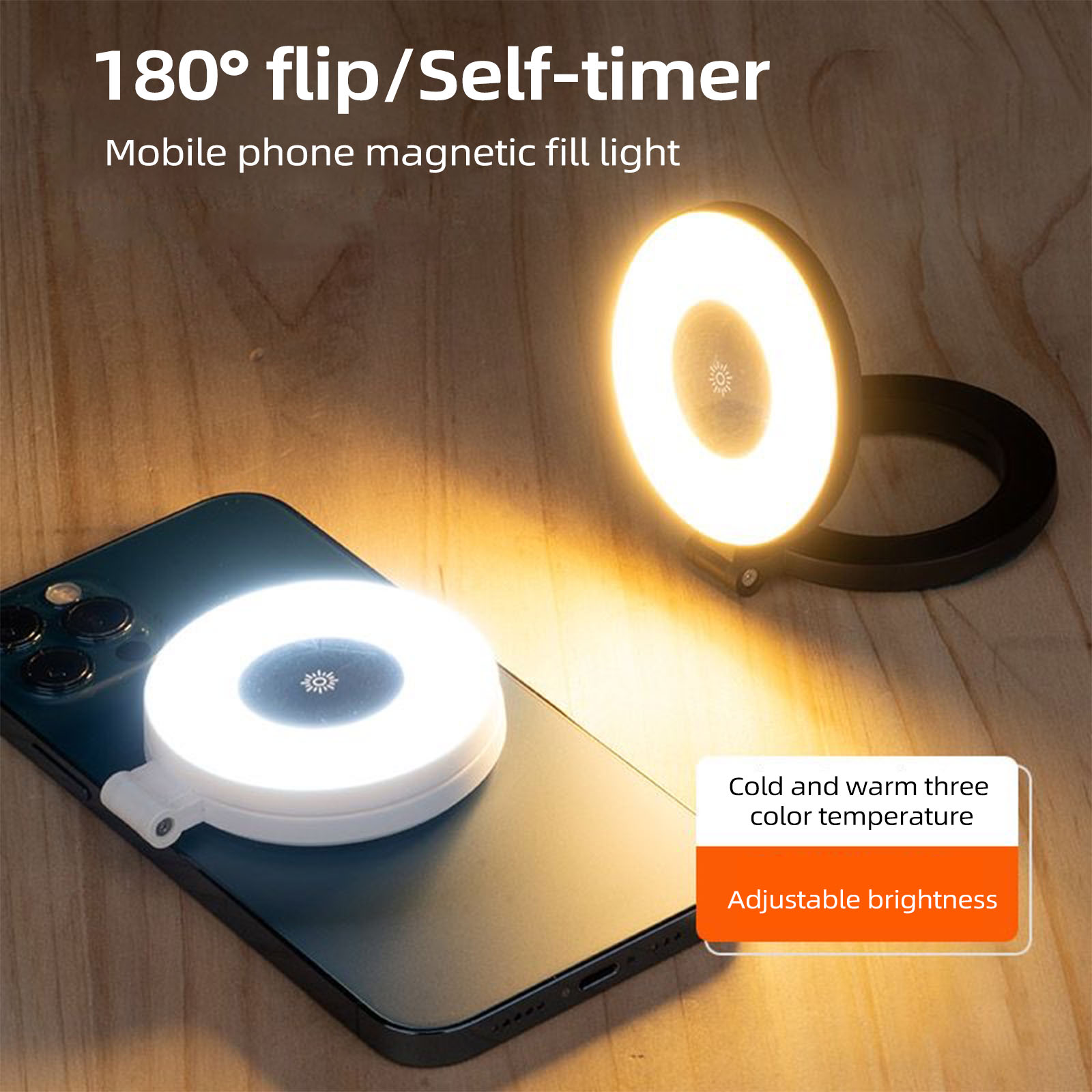 Magnetic Selfie Ring Light Sma - Photography Lighting Flash recensie en prijs