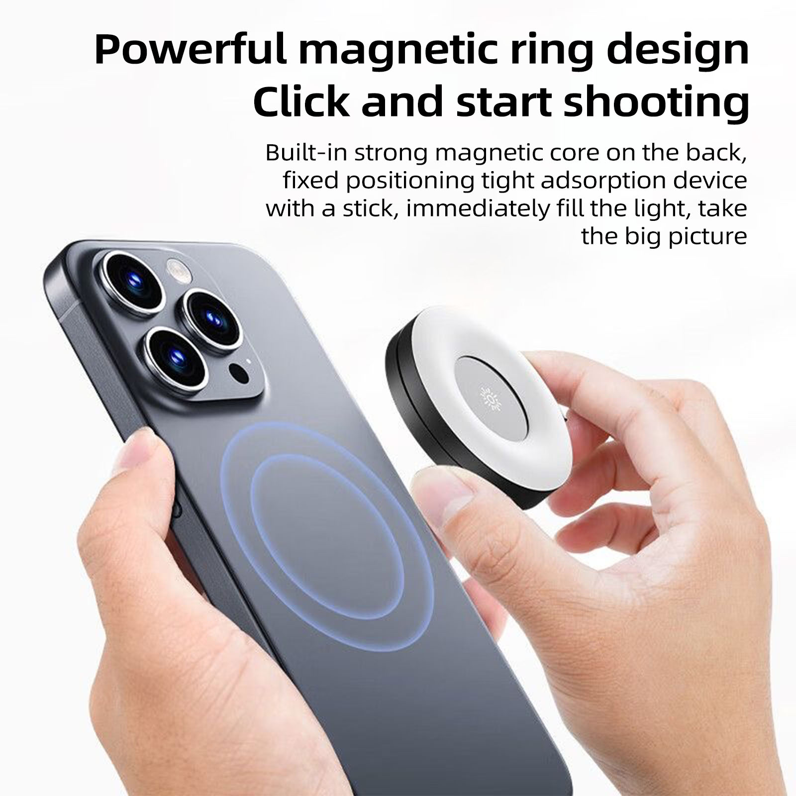Magnetic Selfie Ring Light Sma - Photography Lighting Flash recensie en prijs