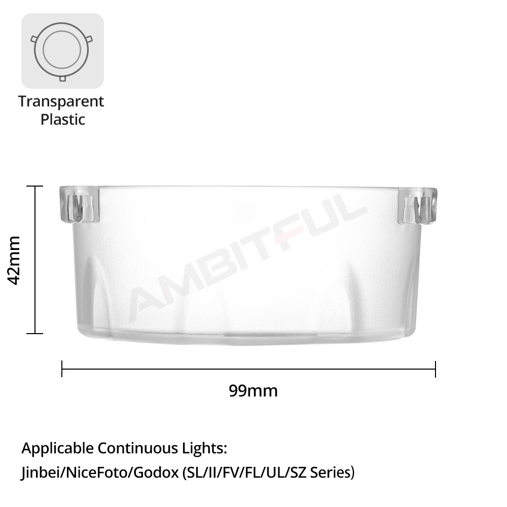 Godox Bowens Mount Glass Cover - Photography Lighting Godox recensie en prijs