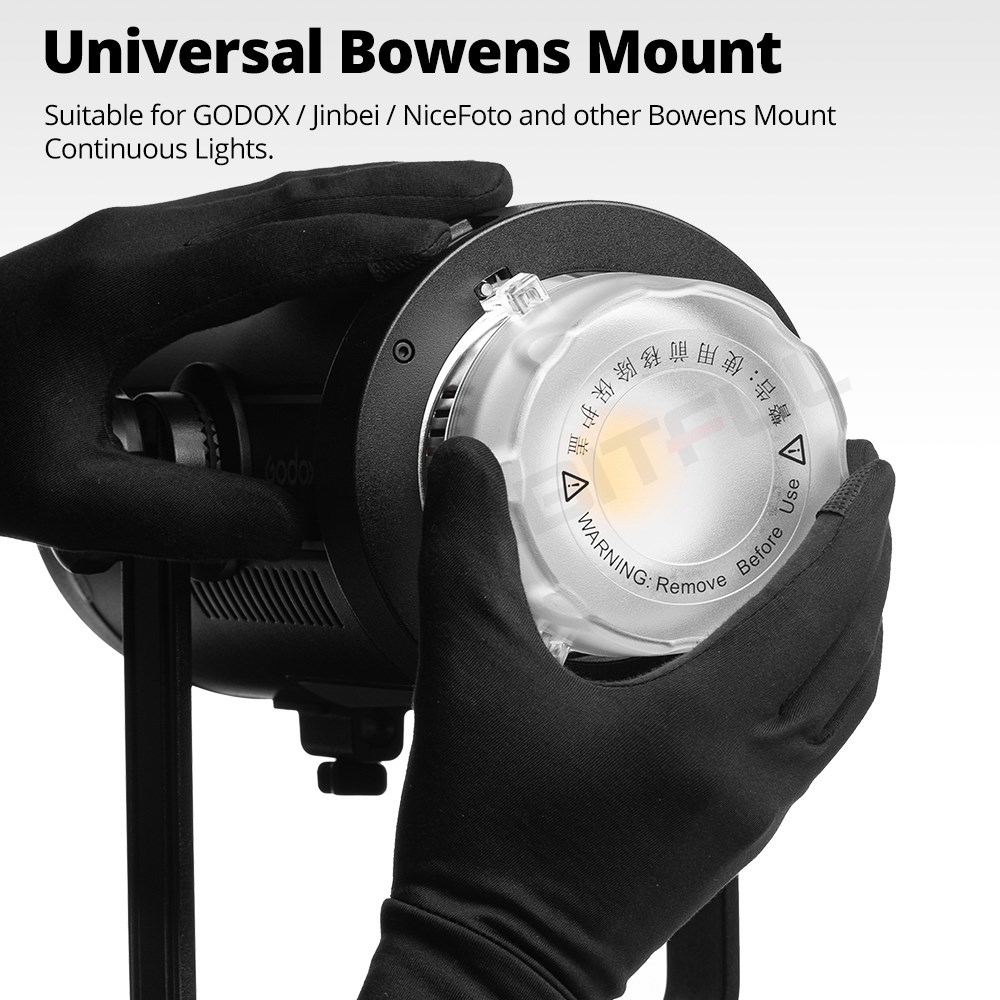 Godox Bowens Mount Glass Cover - Photography Lighting Godox recensie en prijs