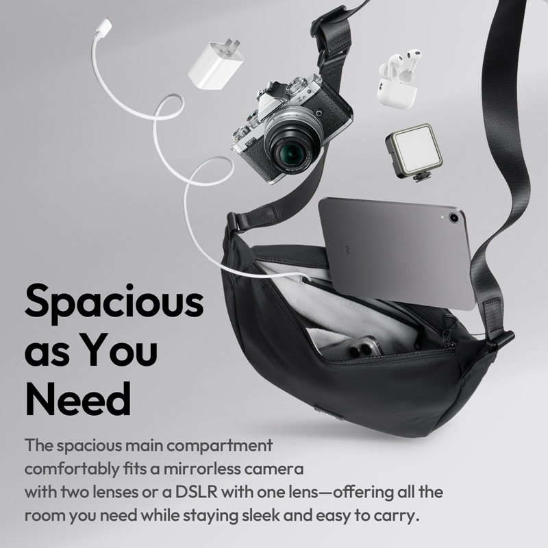Ulanzi HMN1 Lunar Sling Bag Wh - Photography Lighting Devices recensie en prijs