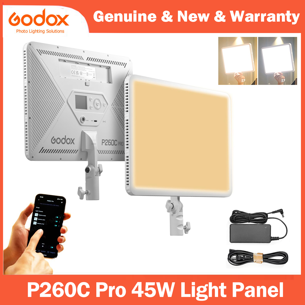 Godox P260C Pro LED Video Ligh - Photography Lighting Wireless recensie en prijs