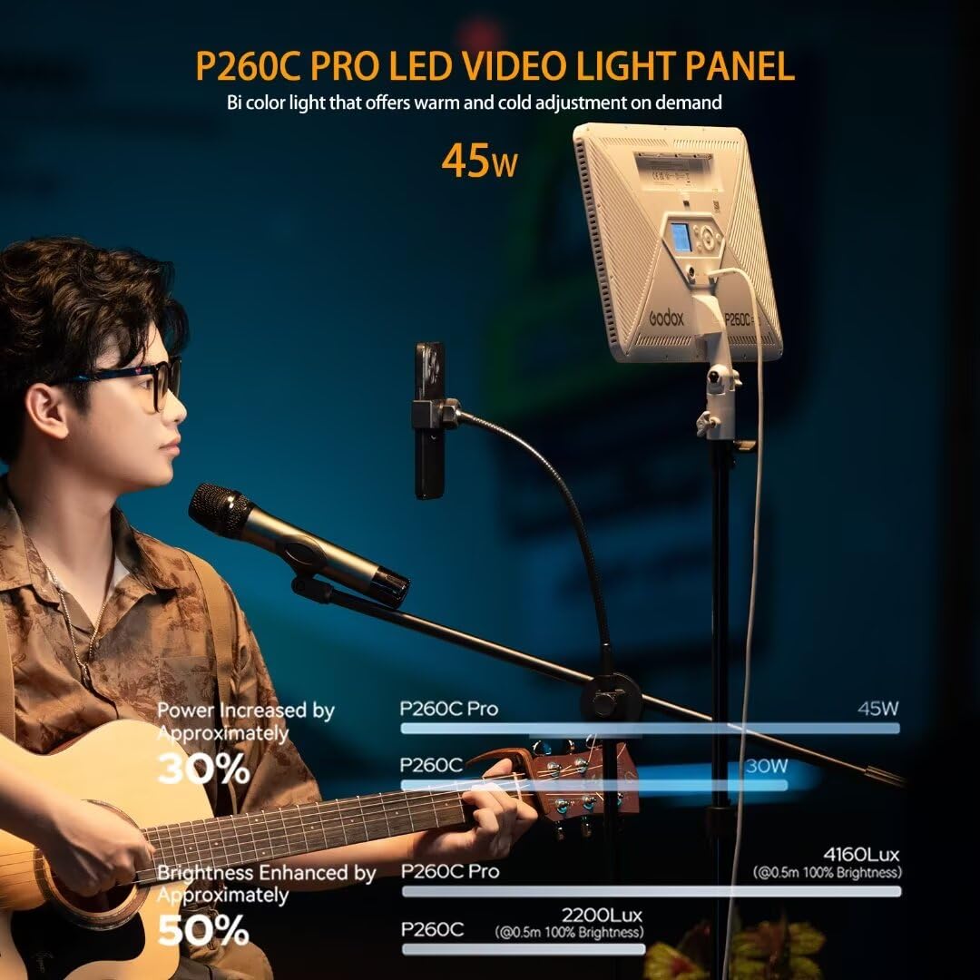 Godox P260C Pro LED Video Ligh - Photography Lighting Wireless recensie en prijs