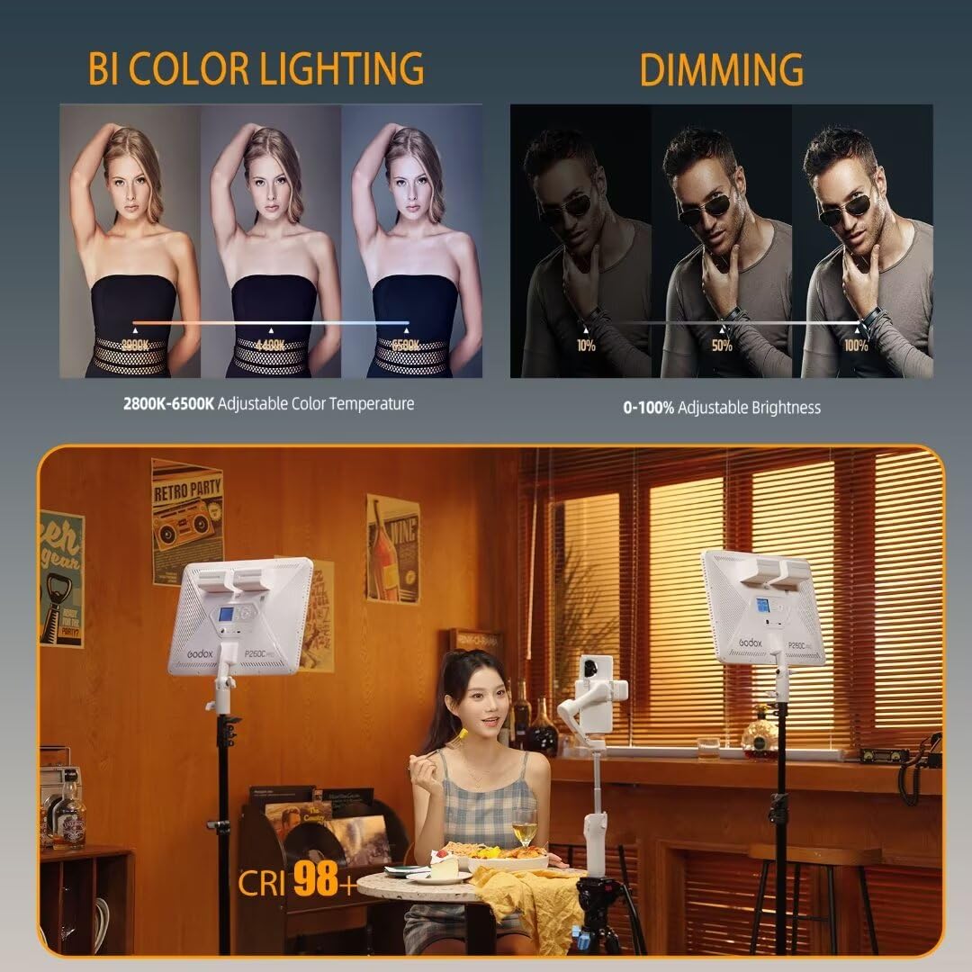 Godox P260C Pro LED Video Ligh - Photography Lighting Wireless recensie en prijs