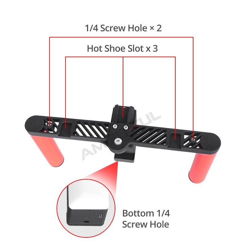 Smartphone Video Rig Hand Grip - Photography Lighting Rig recensie en prijs