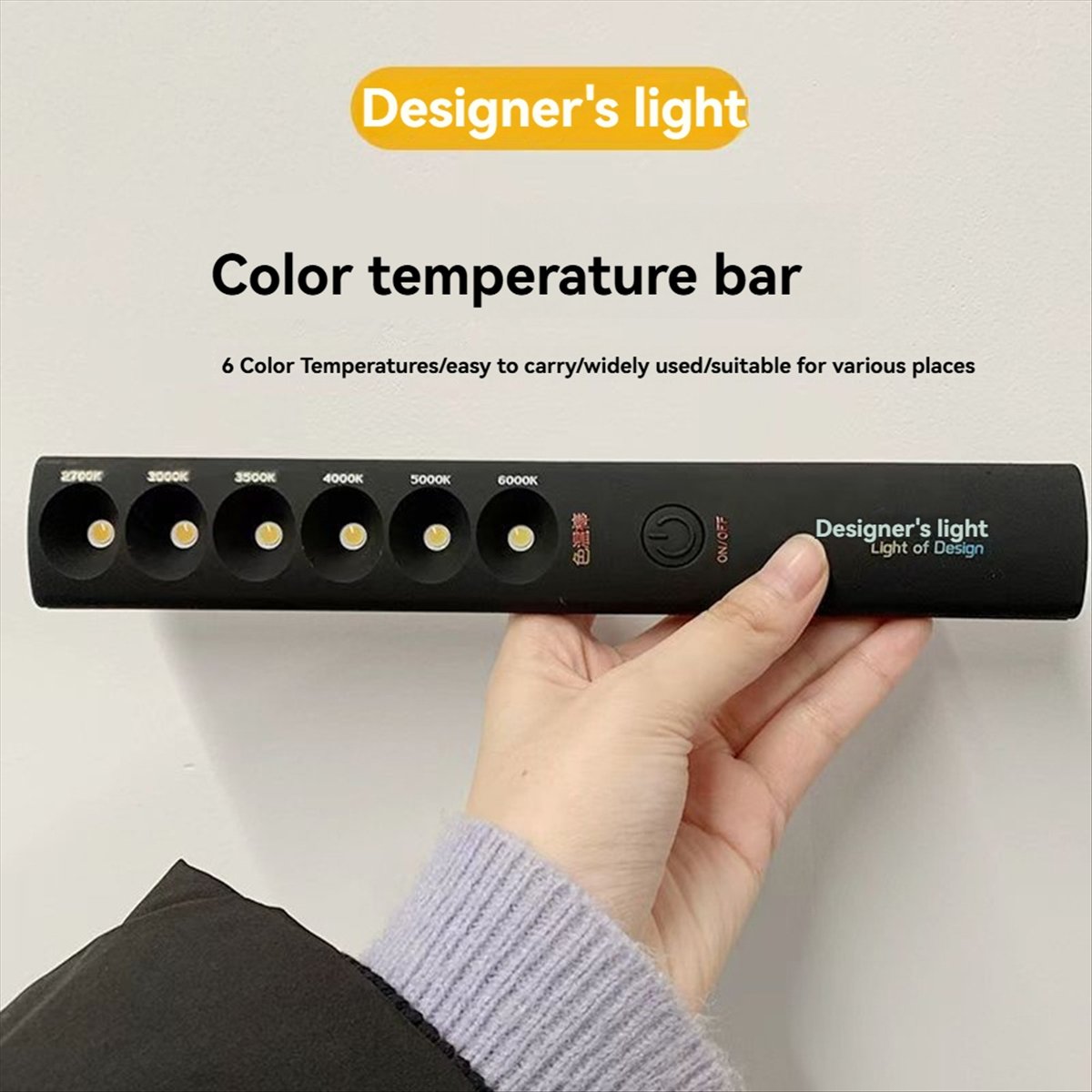 Sep. 6Modes Color Temperature  - Photography Lighting Wand recensie en prijs