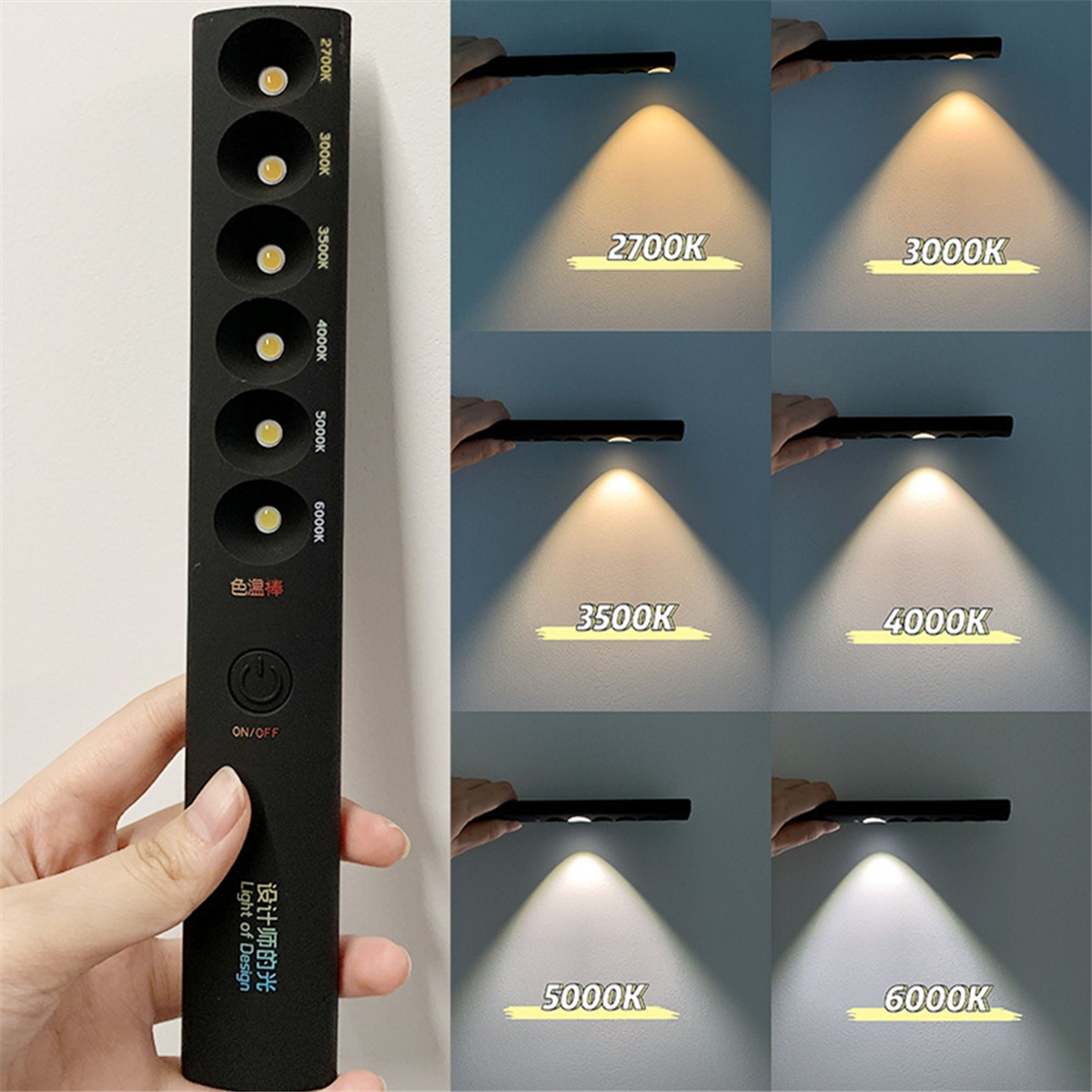 ABQR 6Modes Color Temperature  - Photography Lighting Wand recensie en prijs