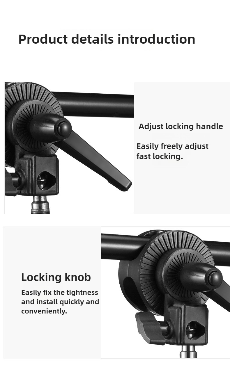 Swivel Dual Head Grip Holder B - Reflector Arm Clamp recensie en prijs