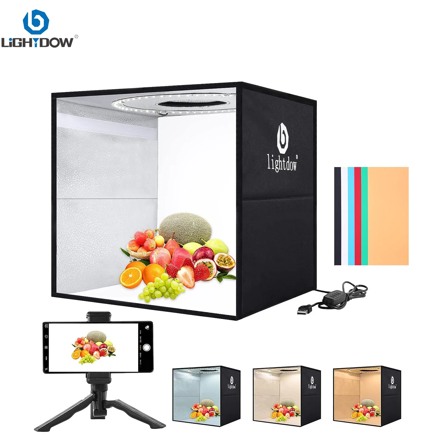 Lightdow Dimmable Photo Box LE - Photography Lighting And Background recensie en prijs