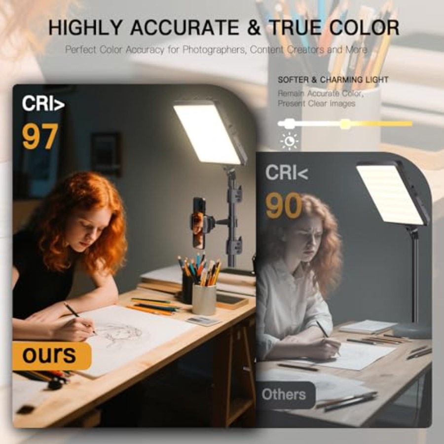 2-Pack LED Video Light Kit, St - Photography Lighting Wireless recensie en prijs
