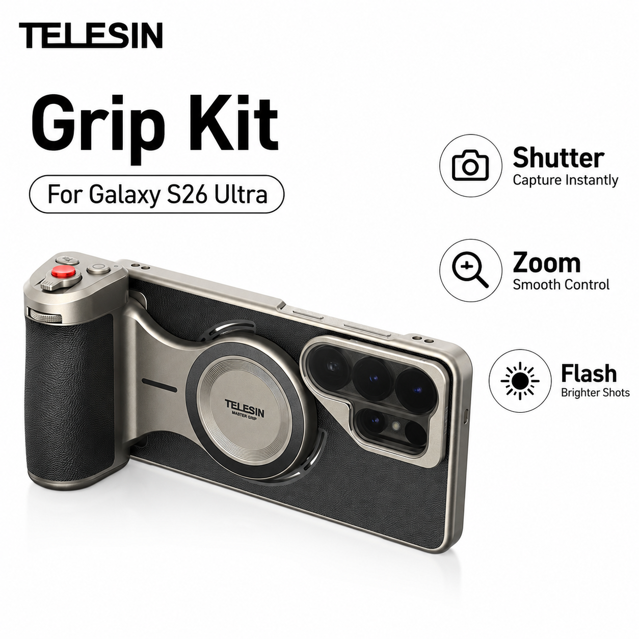 TELESIN Master Photography Cas - Photography Lighting Wireless recensie en prijs