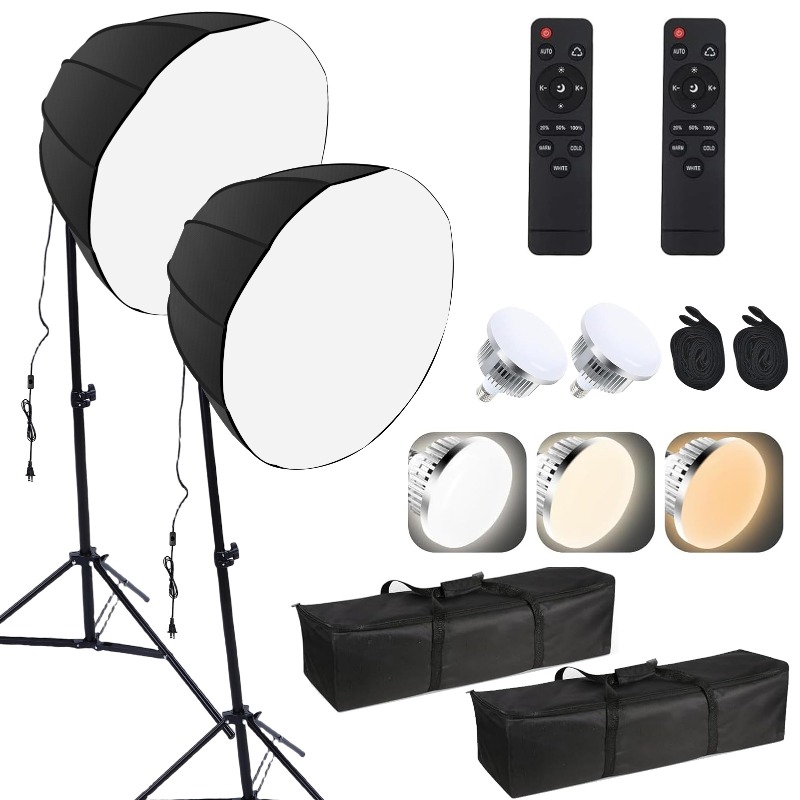 2 Sets Photography Lights Kit  - Portrait Photography With Lighting recensie en prijs