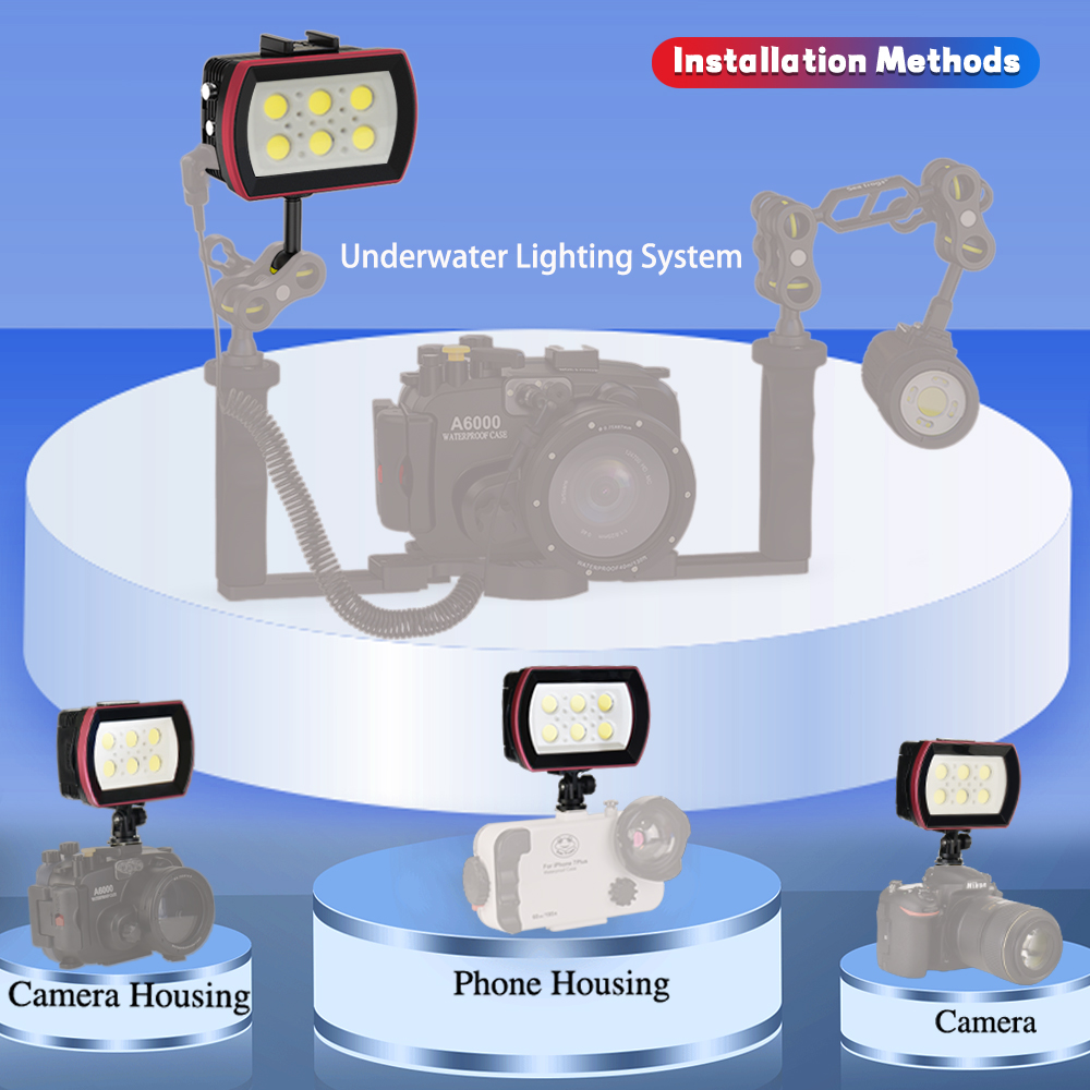 Seafrogs Aluminum LED Diving L - Photography Lighting Brands recensie en prijs