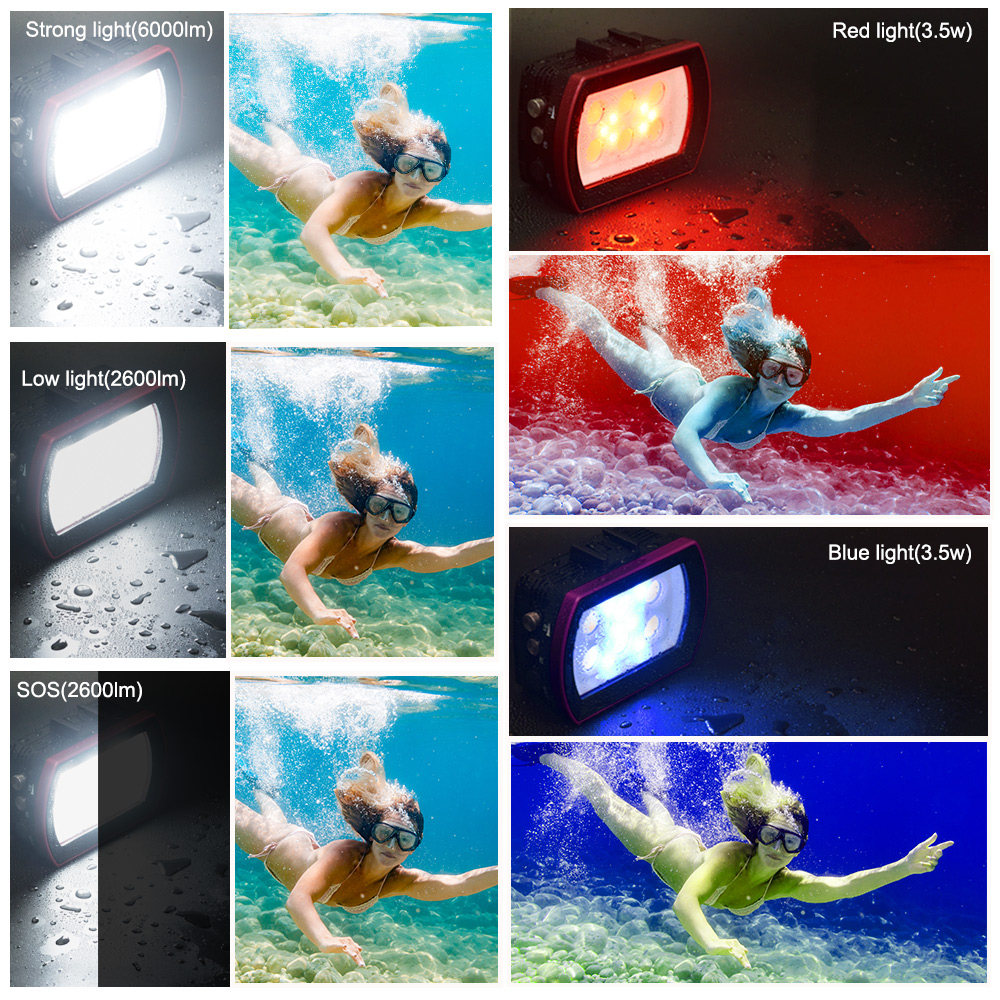 Seafrogs Aluminum LED Diving L - Photography Lighting Brands recensie en prijs