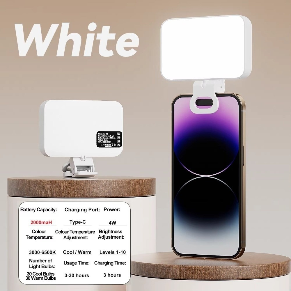 800/1000mAh LED Selfie Light U - Photography Lighting Flash recensie en prijs